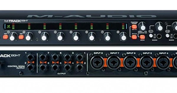 M-AUDIO M-TRACK 8 CHANNELS AUDIO CARD